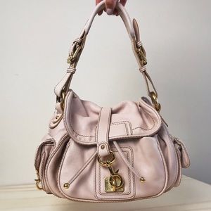 Pink leather Marc Jacobs small shoulder bag